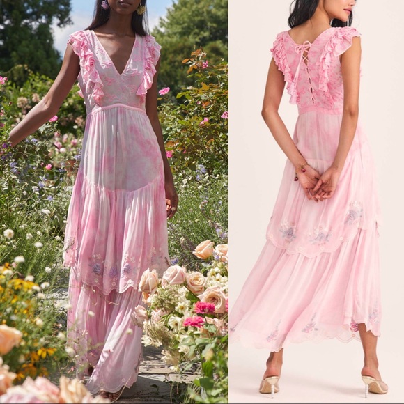 Love shack fancy chantelle maxi dress - Picture 2 of 11